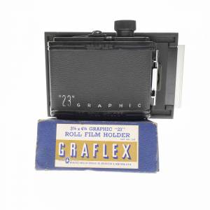 Graflex '23' Graphic 120 Roll Holder (with box)