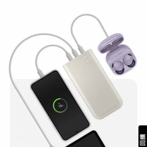 Samsung 20000 mAh 3 port fast charging battery pack ( EB - P4520 )