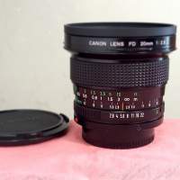 罕有Canon NFD 20MM F2.8。 一枝最值得收藏的Canon 大光圈Super Wide Lens。