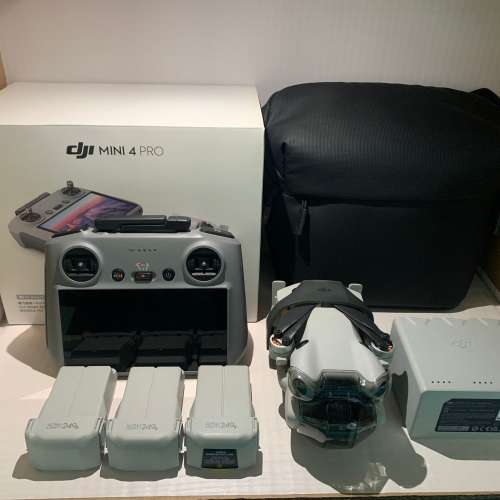 [觀塘實體店] 二手 DJI Mini4 Pro Fly More Combo  (共3電) 行貨 + Care Refresh 有...