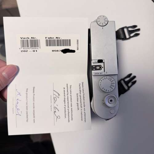 Leica M11 silver 正常使用痕跡 有盒 有啱no. 出世紙