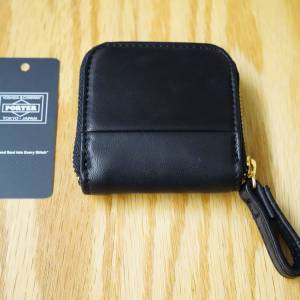 Porter Wise Coin Case 341-01321 日本吉田黑色真皮 散銀包 散紙包 Made in Japan