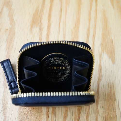 Porter Wise Coin Case 341-01321 日本吉田黑色真皮 散銀包 散紙包 Made in Japan