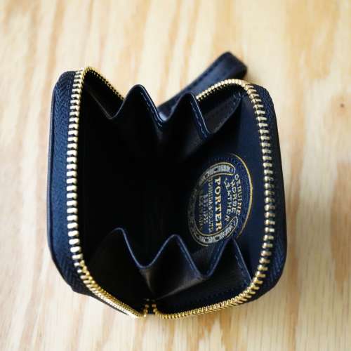 Porter Wise Coin Case 341-01321 日本吉田黑色真皮 散銀包 散紙包 Made in Japan