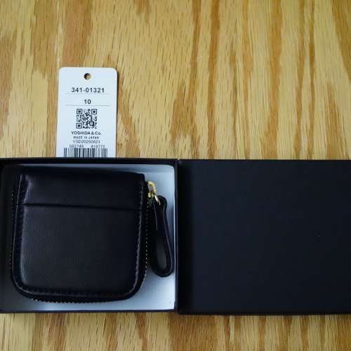 Porter Wise Coin Case 341-01321 日本吉田黑色真皮 散銀包 散紙包 Made in Japan
