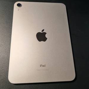 二手Ipad Mini 6 64gb 8成新有花 星光色