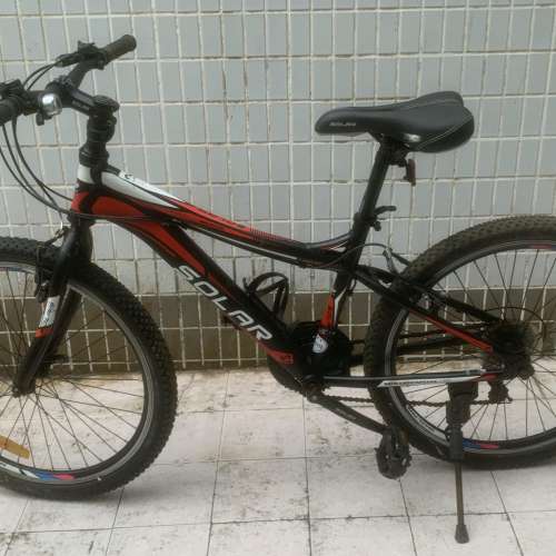 代友出售 SOLAR RT-21 24寸 (21速) 越野變速山地車 -前快拆, 代步單車 HK$350.00