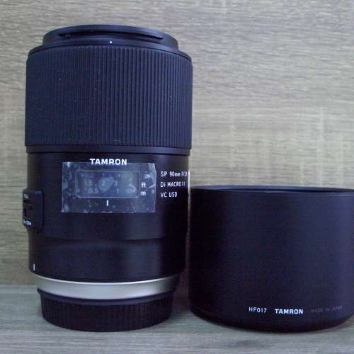 Tamron SP 90mm F2.8 Di Macro VC USD（model F017）----Cann EF mount
