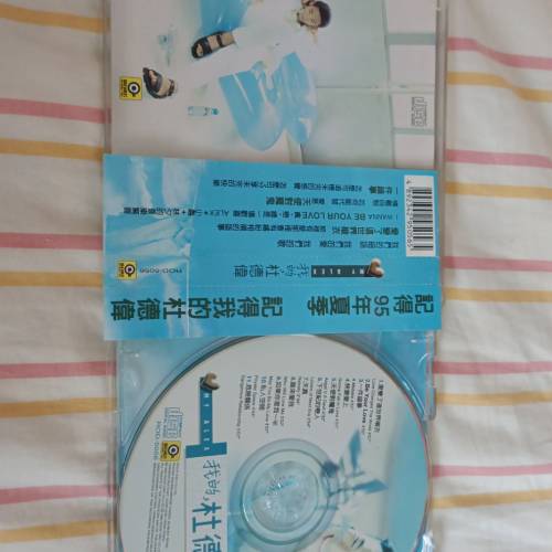 滾石出品我的杜德偉CD,新正企理保存良好，冇咩花，售$100