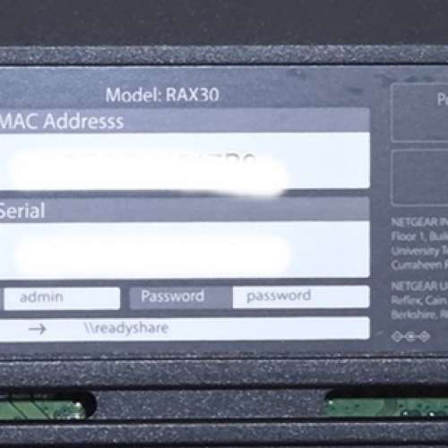 NETGEAR Nighthawk RAX30 AX2400 WIFI 6 ROUTER 路由器