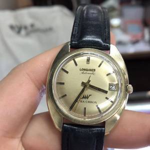 罕有60/70年代浪琴（LONGINES）ULTRA-CHRON自動男士腕錶