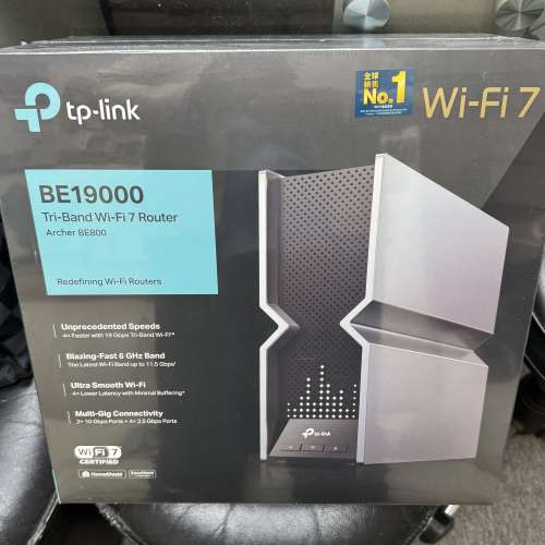 TP-Link Archer BE800 BE19000 三頻 Wi-Fi 7 Router