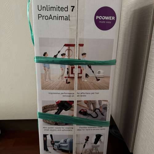 Bosch 充電式吸塵機 Unlimited 7 ProAnimal 紅色