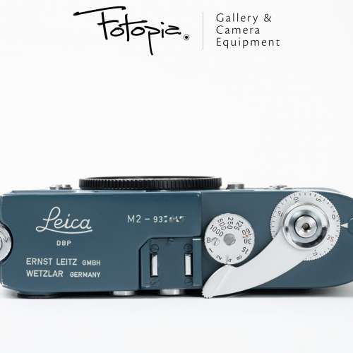 || Leica M2 - Kanto Repaint in semi-gloss Kanto blue grey (slight-use finish) ||