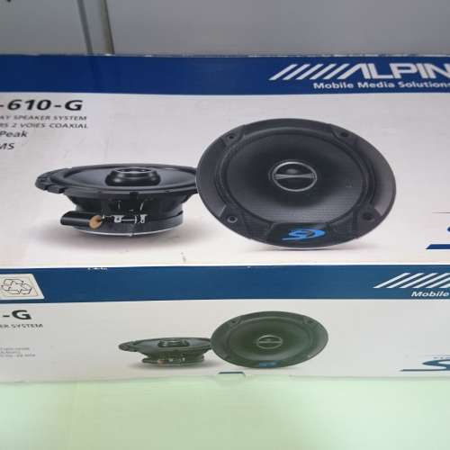 Alpine 6.5"車用同軸喇叭 SPS-610-G