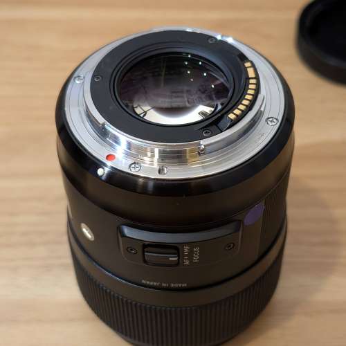 鏡片完美,  行貨全套, Sigma ART 35mm F1.4 DG HSM(Canon EF) 連單連盒