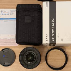 行貨全套, Sigma ART 24-70mm F2.8 DG OS HSM(Canon EF) 連單連盒