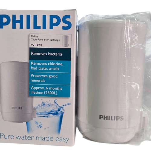 全新飛利浦 WP3911 微淨濾水器濾芯