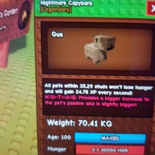 roblox grow a garden huge pets