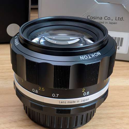 Voigtländer 58mm F1.4 SL II S (Nikon F Mount) 全套齊件連原裝金屬遮光罩