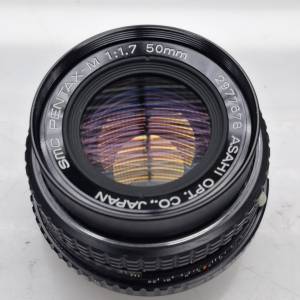 SMC PENTAX-M 50MM F1.7 PK MOUNT