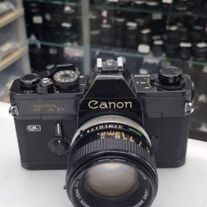 CANON FTB BLACK + 50MM F1.4 S.S.C 全正常