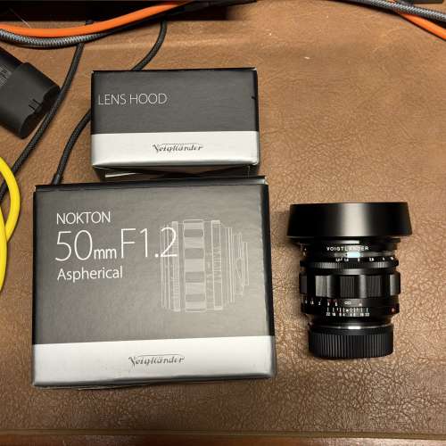Voigtlander Nokton 50 mm F1.2 aspherical VM Leica m mount