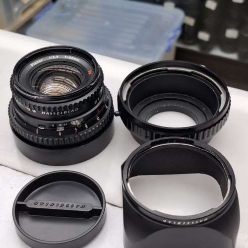 HASSELBLAD CARL ZEISS PLANAR 80MM F2.8 T* BLACK + NIKON MOUNT