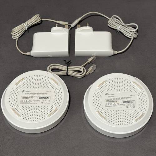 90%新 TP-Link AC2200 Deco M9 Plus 完整智慧家庭Mesh Wi-Fi系統