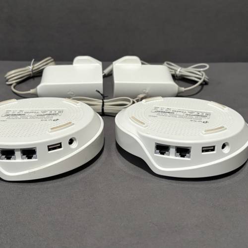 90%新 TP-Link AC2200 Deco M9 Plus 完整智慧家庭Mesh Wi-Fi系統