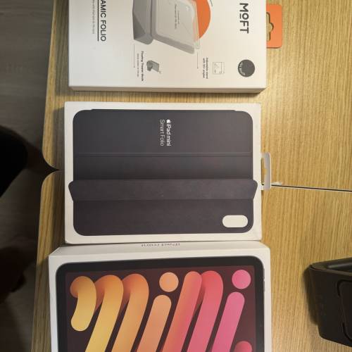 ipad mini 7 (a17 pro) cellular 5g 128gb 送 apple smart folio 同 moft dynamic ...