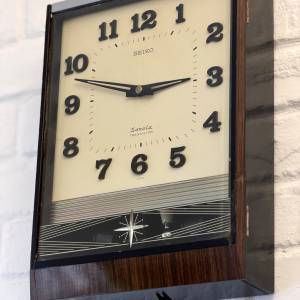 出售 昭和時期 seiko精工電晶體掛牆鐘，100%正常，六十年代尾左右產物，款式經典，...