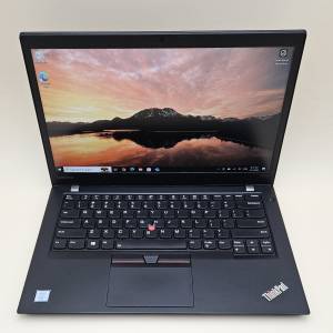 THINKPAD i7-Touch觸摸 T470S  14" Lenovo i7-7500U 12g ram 256g SSD TypeC