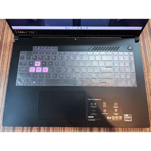 ASUS TUF Gaming A17 (AMD, 32GB Ram, RTX3070) 電競手提電腦