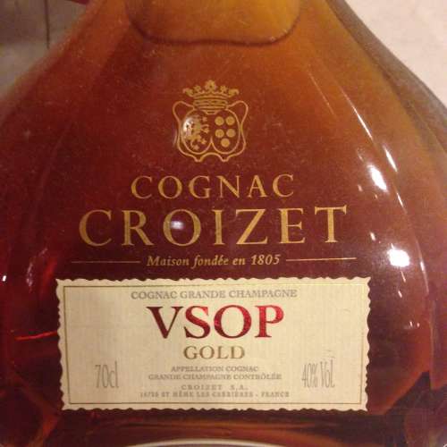 🥃 CROIZET COGNAC V.S.O.P GOLD 70cl Brandy NEW 全新 法國 干邑 醇酒 美酒 個人...
