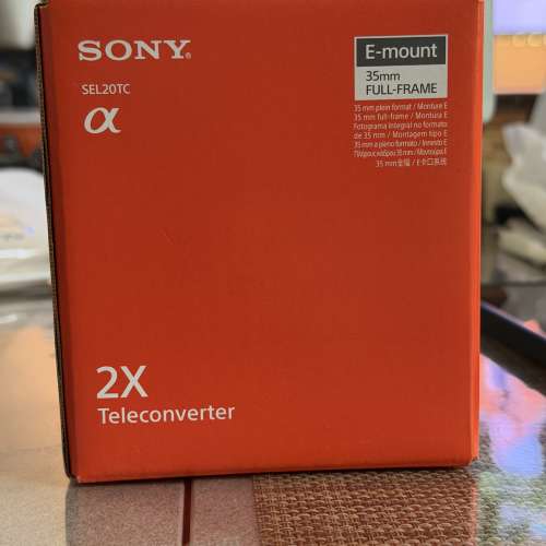 99% New 水貨 Sony SEL20TC 2x teleconverter 增距鏡 Not Canon Nikon Fujifilm