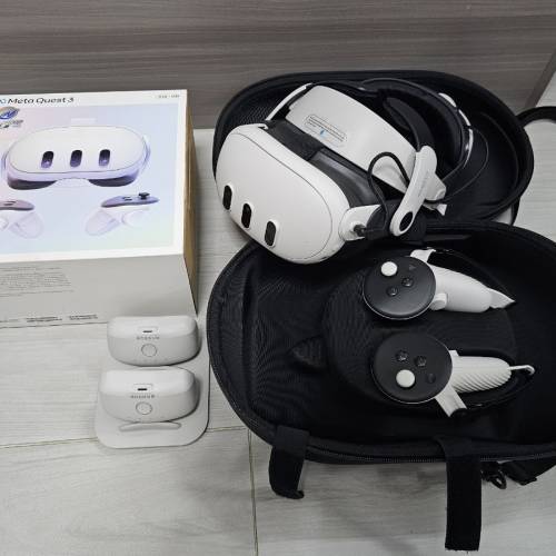 Meta Quest 3VR頭戴顯示器512GB