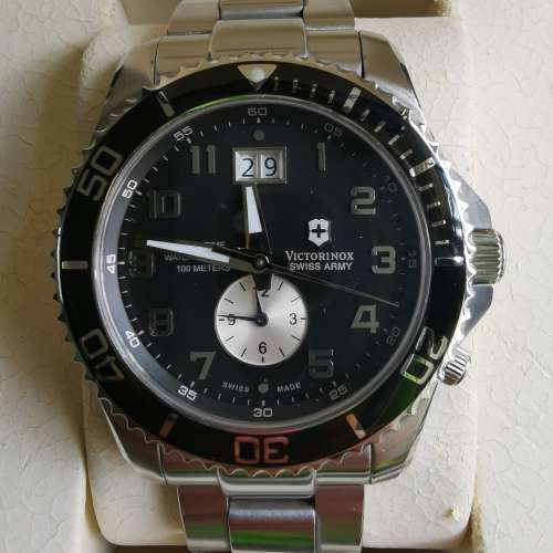 瑞士 Victorinox 雙時區手錶 - Victorinox Maverick GS Dual Time Men's Watch