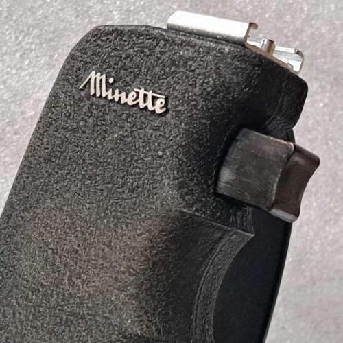 日本 Minette Camera Hand Grip 摺疊式L型金屬相機托連快門線手掣