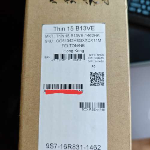 MSI Thin 15 B13VE 電競 筆記型電腦 RTX 4050 i5 13420H 16GB 512GB