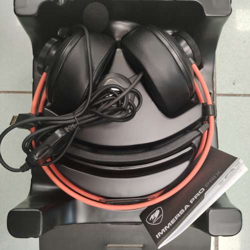 COUGAR (美洲狮)IMMERSA PRO耳機咪頭 100% New