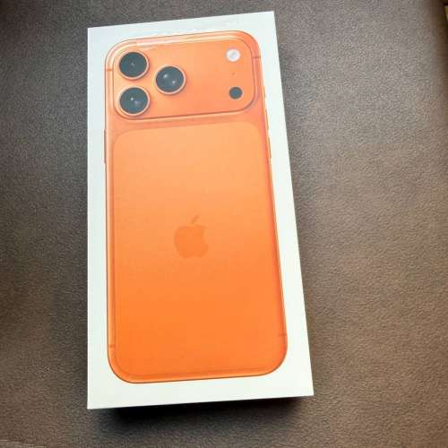 iPhone 17 Pro Max 256Gb 橙色 orange [ 全新]一齊店鋪取貨