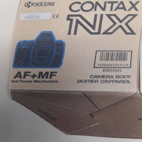 ( 新年秒閃價 ) 100%全新Contax NX Film Camera Body ( 連全新紙盒 )