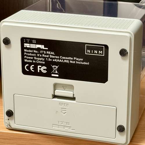 出售 ITS cassette播放機一部，型號ITS REAL，100%正常，外觀95%新，靚聲，使用4粒2...
