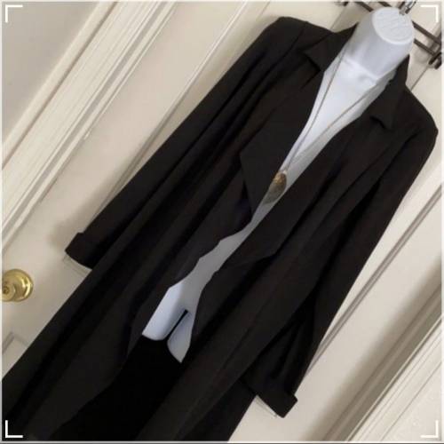 美國  party  long Jacket coat  黑色長外套