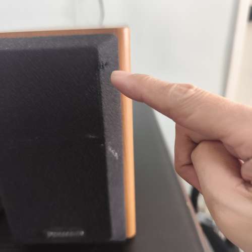 樂聲牌-書架音響.有原裝遙控.（CD已壞.）