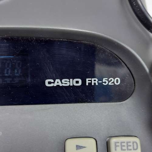 Casio FR 520 出纸計數机 (問題机)