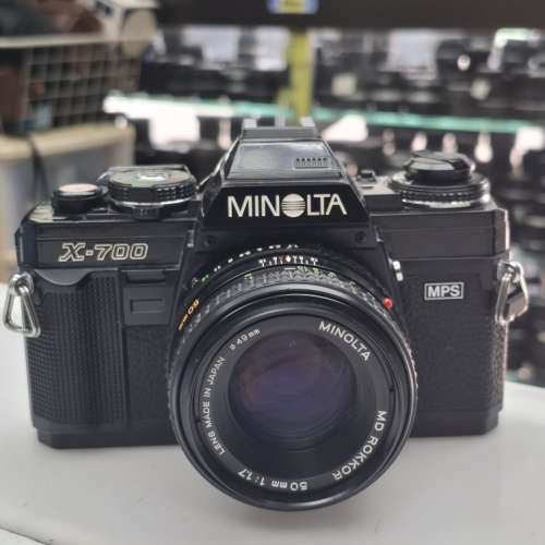 MINOLTA X-700 + MD 50MM F1.7 全正常