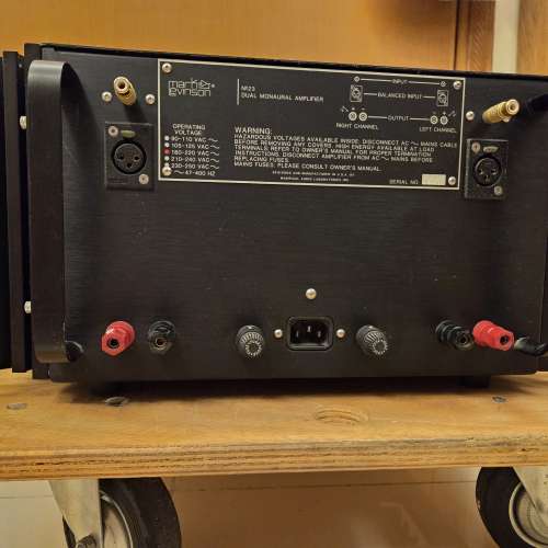 美國 Mark Levinson No. 23 後級擴音機