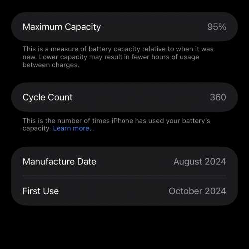 99% new IPhone 16 Pro Max 512 沙漠金